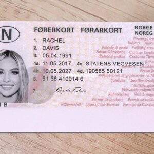 Norway driver's license